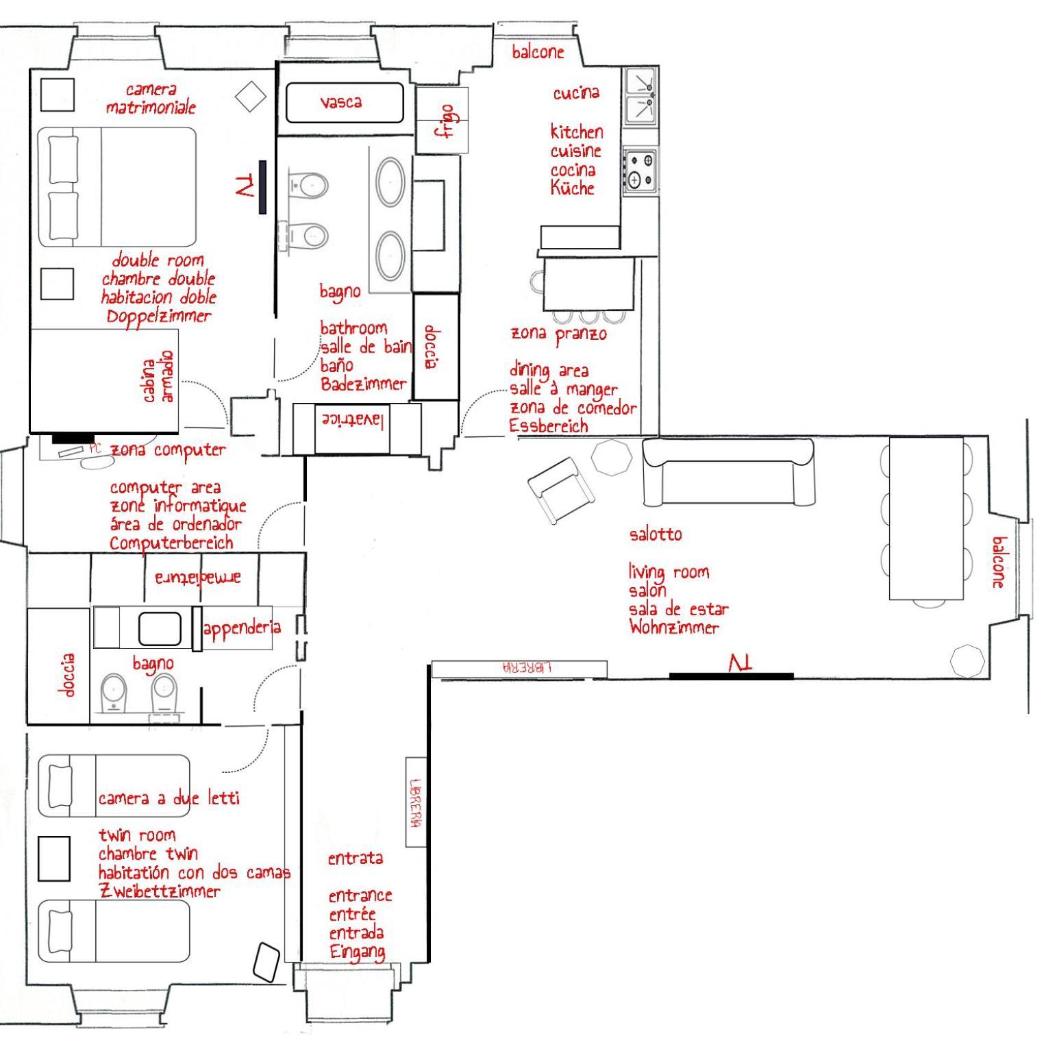 Apartmán La Casa Degli Angeli Turín Exteriér fotografie